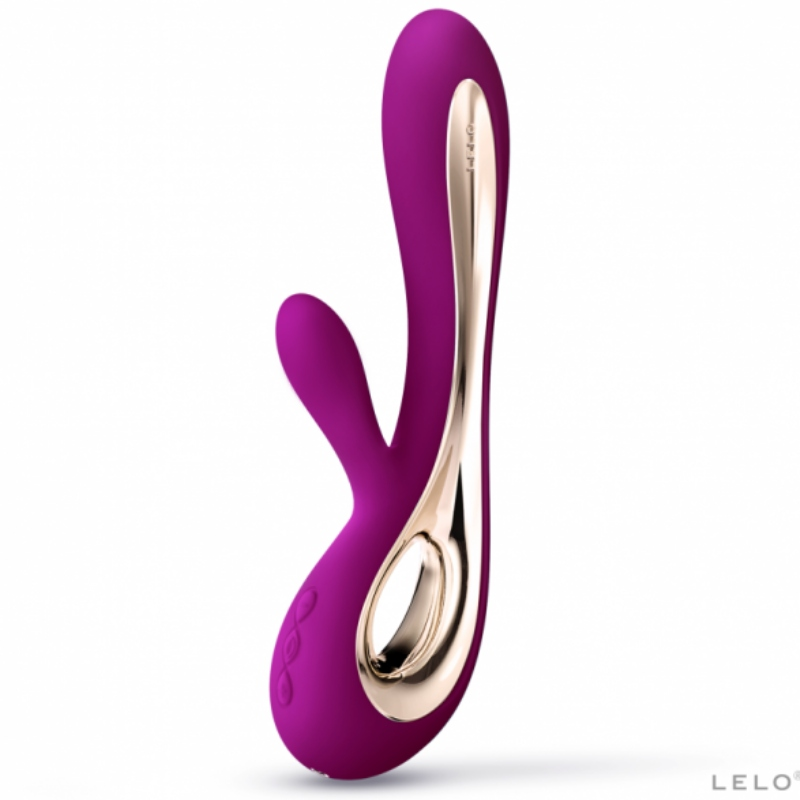 LELO - SORAYA 2 RABBIT PURPLE VIBRATOR - NOCTURNA DESIRES