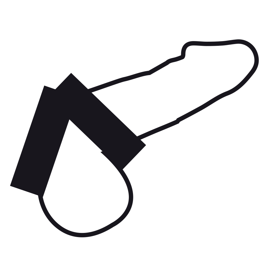 DARKNESS - DOUBLE FLEXIBLE PENIS RING - NOCTURNA DESIRES