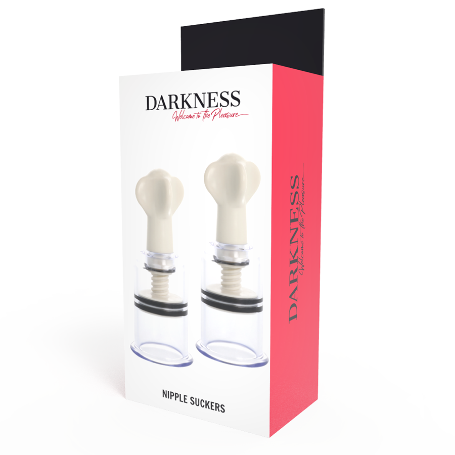 DARKNESS - TRANSPARENT NIPPLE SUCKER 3.1 CM DIAMETER - NOCTURNA DESIRES