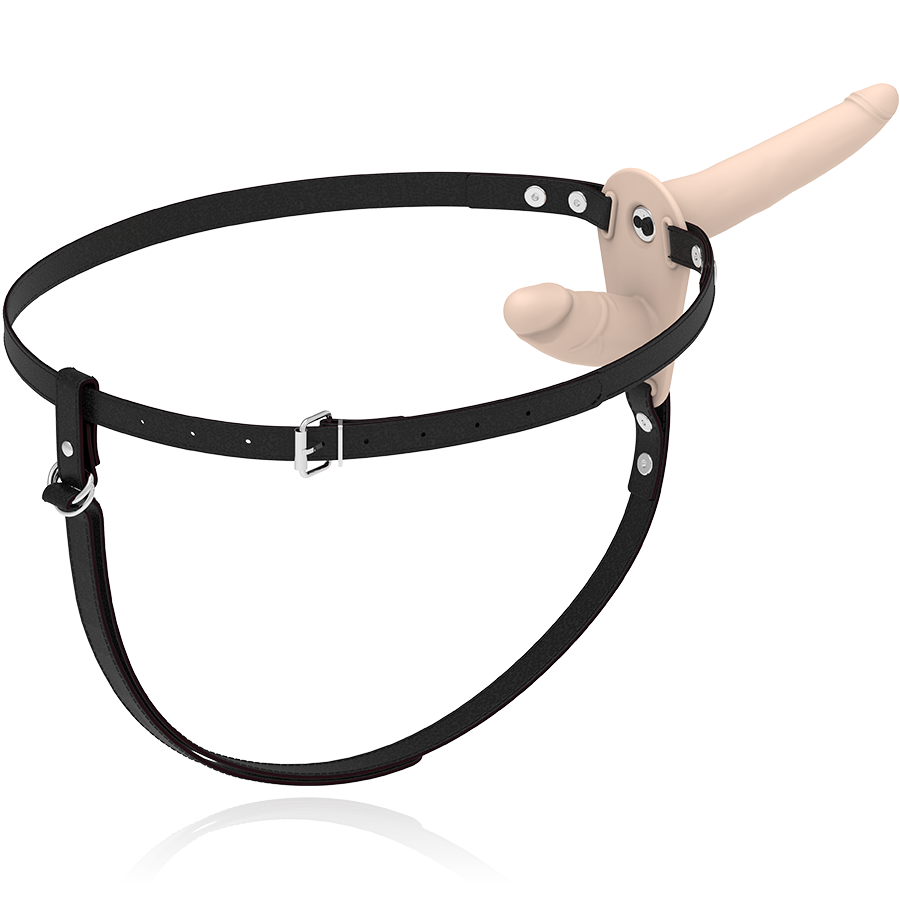 FETISH SUBMISSIVE HARNESS - DOUBLE PENETRATION FLESH UP VIBRATOR - NOCTURNA DESIRES