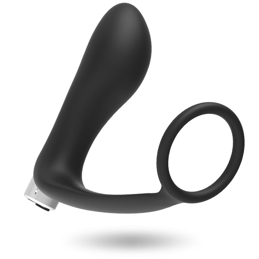 ADDICTED TOYS - PROSTATIC VIBRATOR RECHARGEABLE MODEL 1 - BLACK - NOCTURNA DESIRES