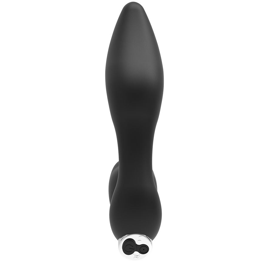 ADDICTED TOYS - PROSTATIC VIBRATOR RECHARGEABLE MODEL 6 - BLACK - NOCTURNA DESIRES