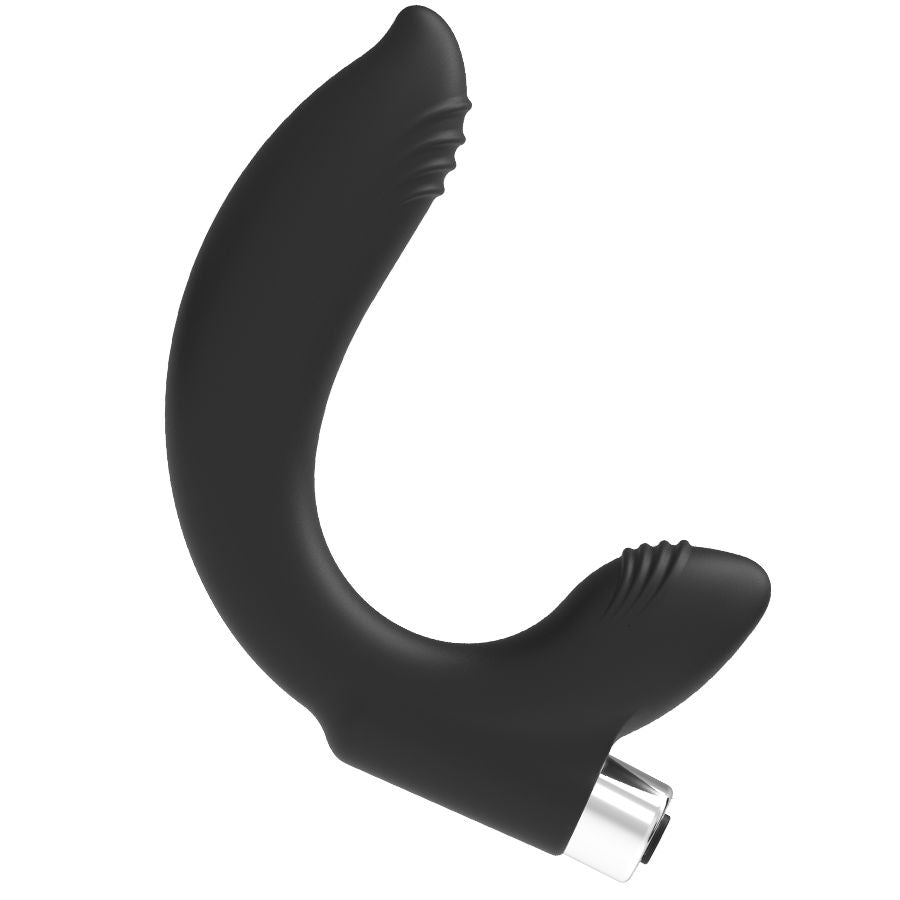 ADDICTED TOYS - PROSTATIC VIBRATOR RECHARGEABLE MODEL 7 - BLACK - NOCTURNA DESIRES
