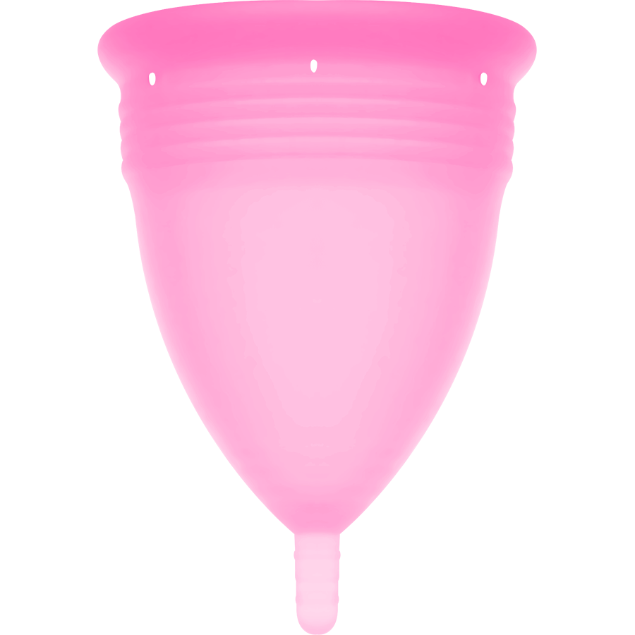 STERCUP - FDA SILICONE MENSTRUAL CUP PINK - SIZE S - NOCTURNA DESIRES