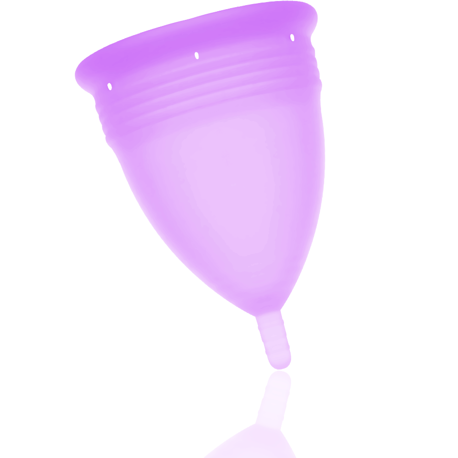STERCUP - FDA SILICONE MENSTRUAL CUP VIOLET - SIZE S - NOCTURNA DESIRES