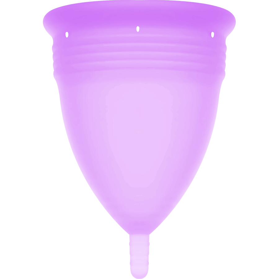 STERCUP - FDA SILICONE MENSTRUAL CUP VIOLET - SIZE S - NOCTURNA DESIRES