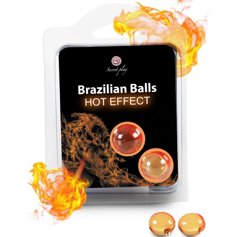 SECRETPLAY - BRAZILIAN BALLS WARMING EFFECT 2 UNITS - NOCTURNA DESIRES