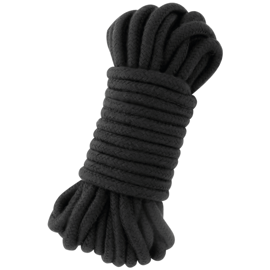 DARKNESS - JAPANESE ROPE 10 M BLACK - NOCTURNA DESIRES