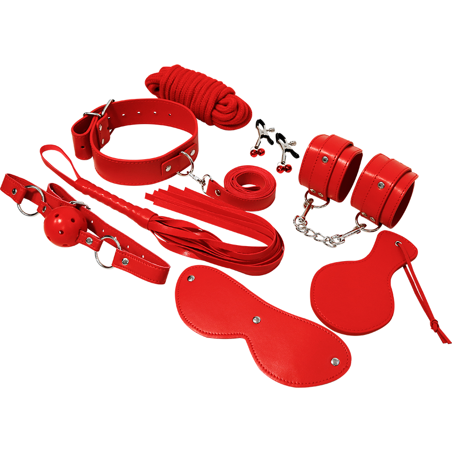 EXPERIENCE - BDSM FETISH KIT RED SERIES - NOCTURNA DESIRES