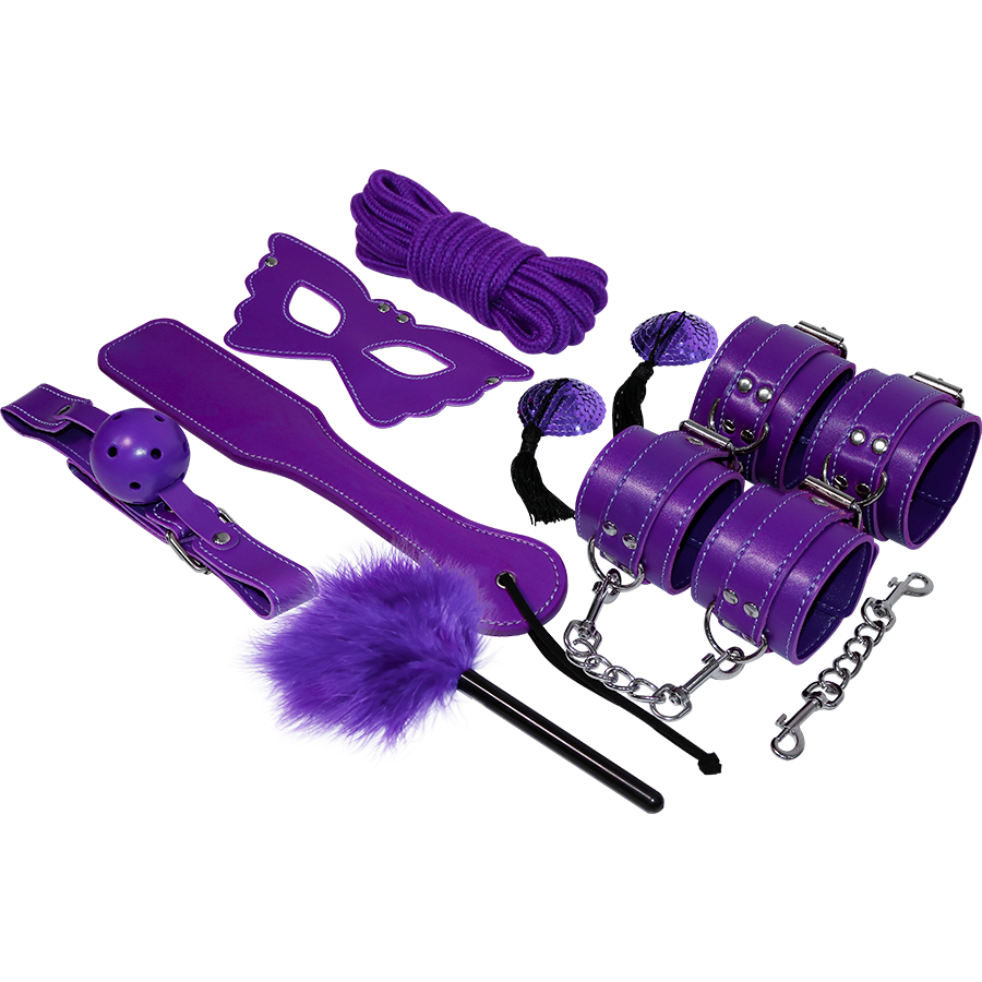 EXPERIENCE - BDSM FETISH KIT PURPLE SERIES - NOCTURNA DESIRES
