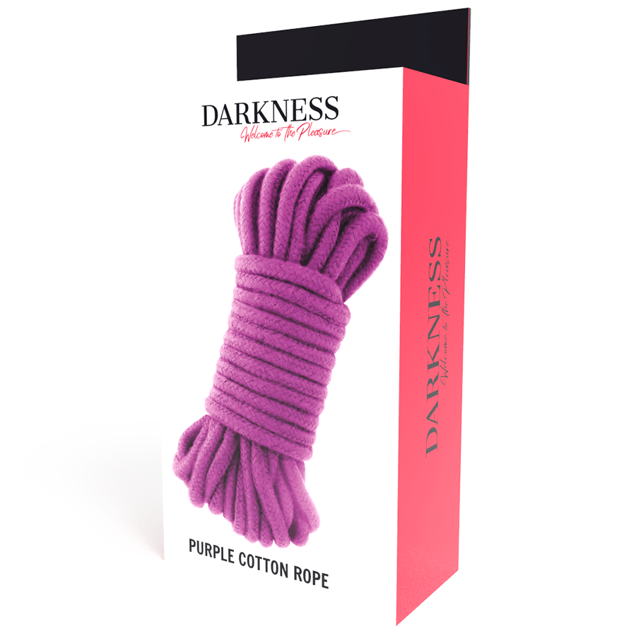 DARKNESS - JAPANESE ROPE 10 M PURPLE - NOCTURNA DESIRES