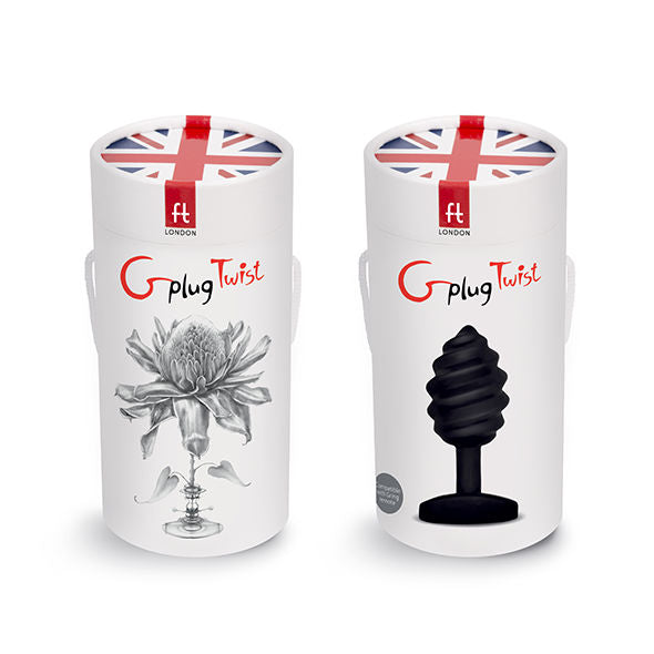 G-VIBE - GPLUG TWIST WITH VIBRATION BLACK G-VIBE NOCTURNA DESIRES