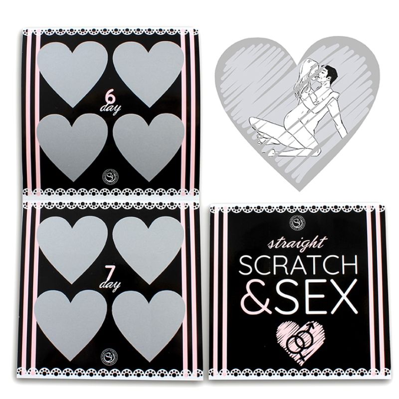 SECRETPLAY - SCRATCH & SEX GAME FOR STRAIGHT COUPLES (ES/EN/FR/PT/DE) - NOCTURNA DESIRES