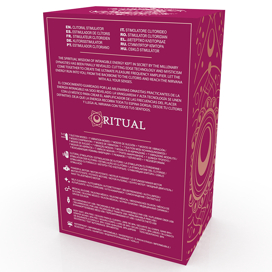 RITHUAL - SHUSHU 2.O NEW GENERATION CLITORAL ORCHID - NOCTURNA DESIRES