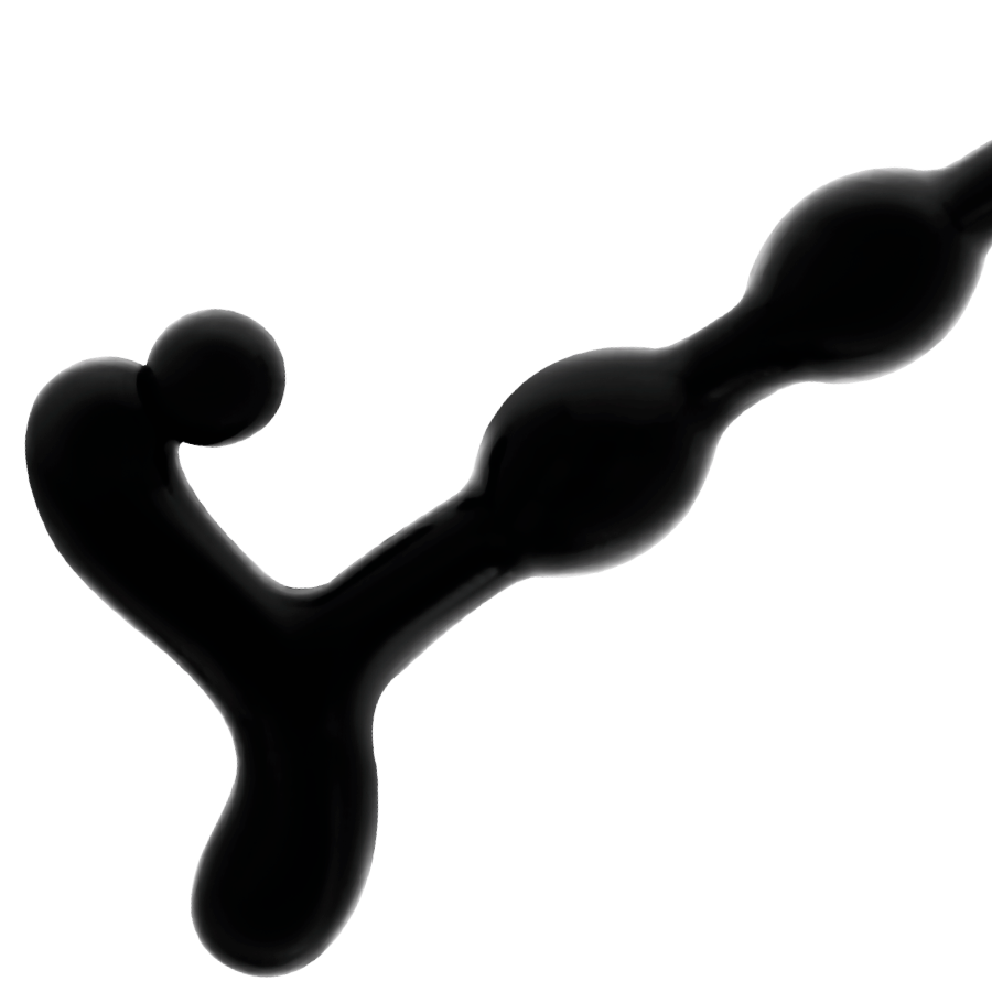 ADDICTED TOYS - ANAL BALLS 22 CM BLACK - NOCTURNA DESIRES