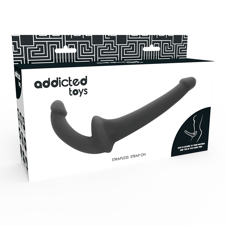 ADDICTED TOYS - DILDO WITH RNA S WITHOUT SUBJECTION BLACK - NOCTURNA DESIRES