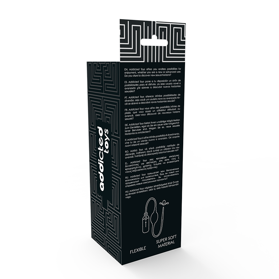 ADDICTED TOYS - BLACK ENEMA SET - NOCTURNA DESIRES
