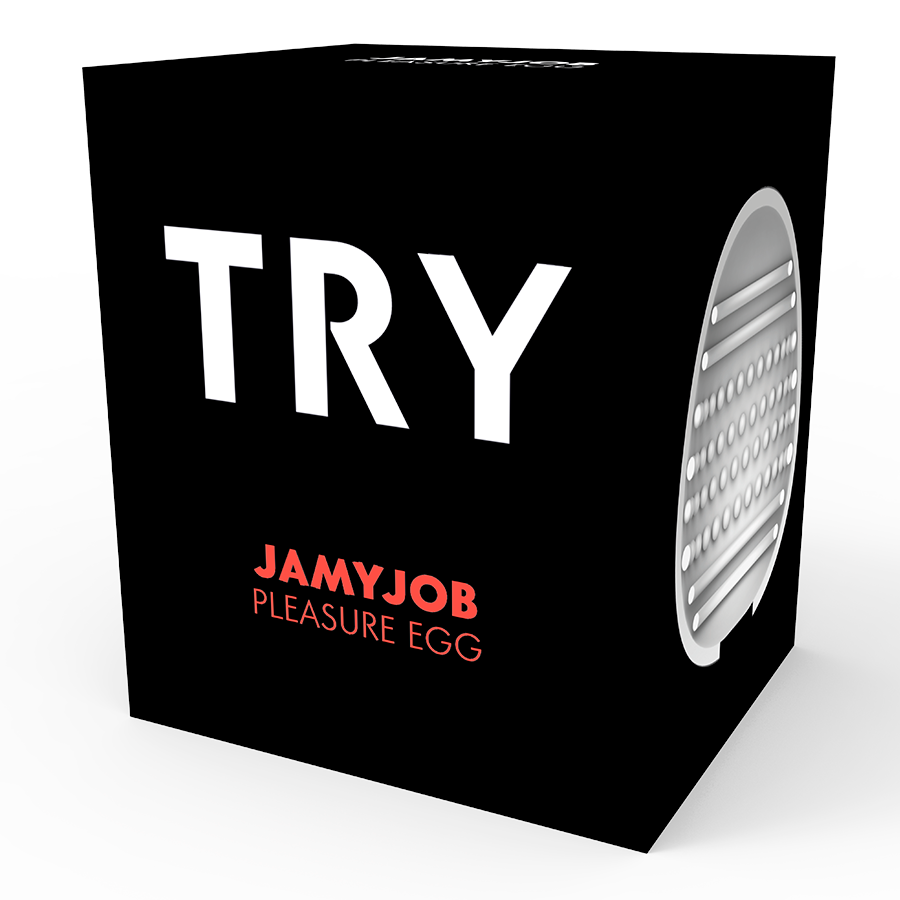 JAMYJOB - EGG MASTURBATOR BLACK VERSION DISCRETT - NOCTURNA DESIRES
