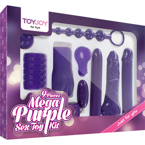 TOYJOY - JUST FOR YOU MEGA PURPLE SEX TOY KIT - NOCTURNA DESIRES
