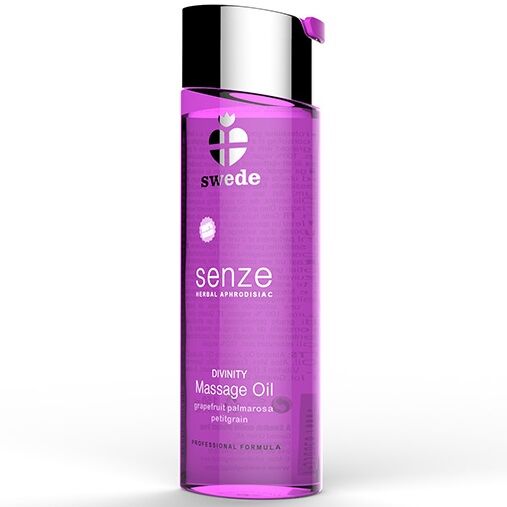 SWEDE - HERBAL APHRODISIAC MASSAGE OIL DIVINITY 75 ML - NOCTURNA DESIRES