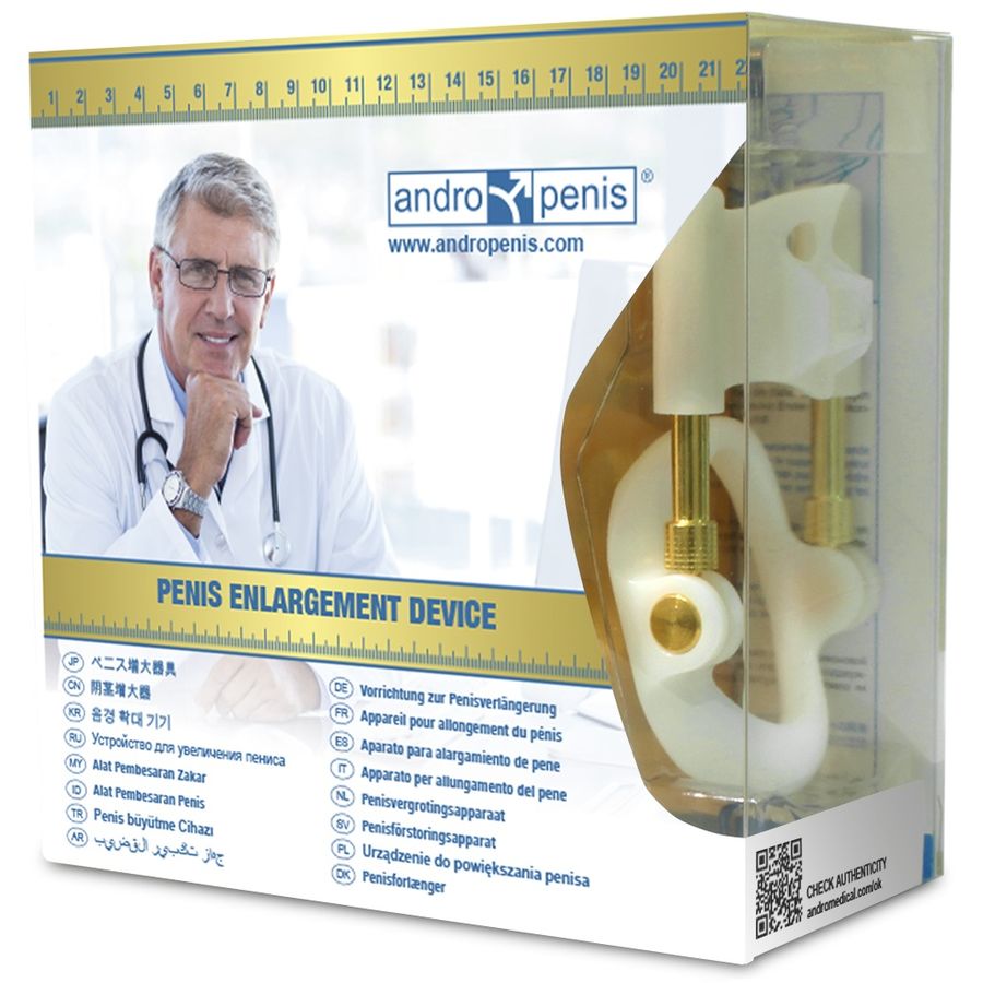 ANDROPENIS - GOLD PENIS EXTENDER ANDRO MEDICAL NOCTURNA DESIRES