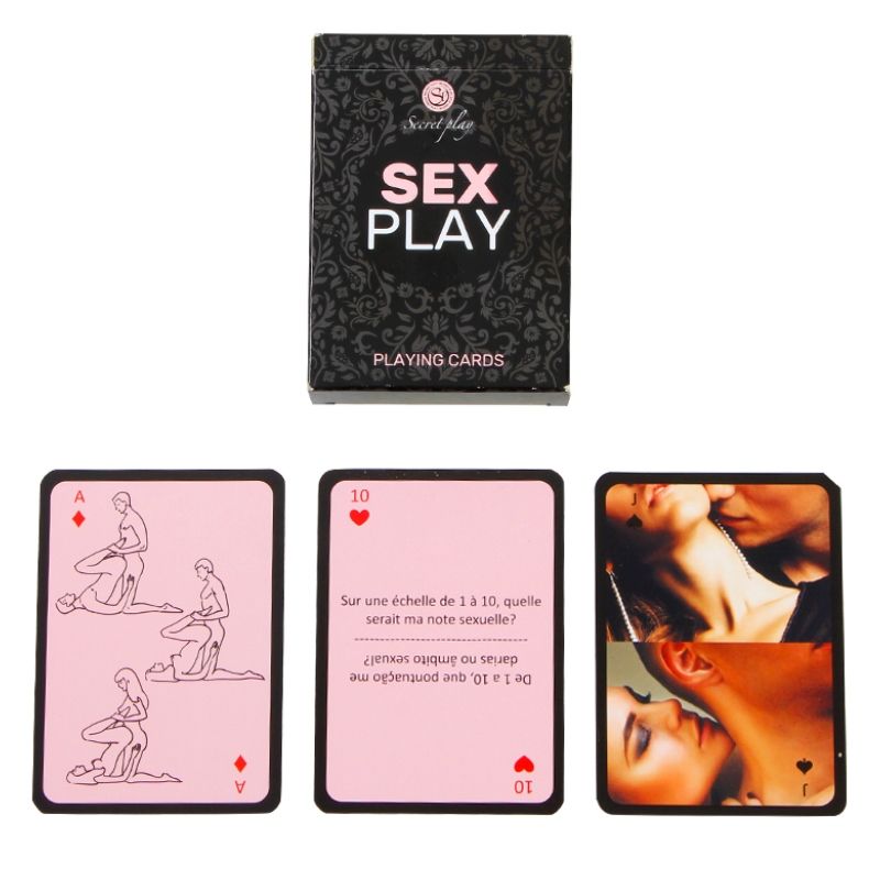 SECRETPLAY - SEX PLAY PLAYING CARDS (FR/PT) - NOCTURNA DESIRES