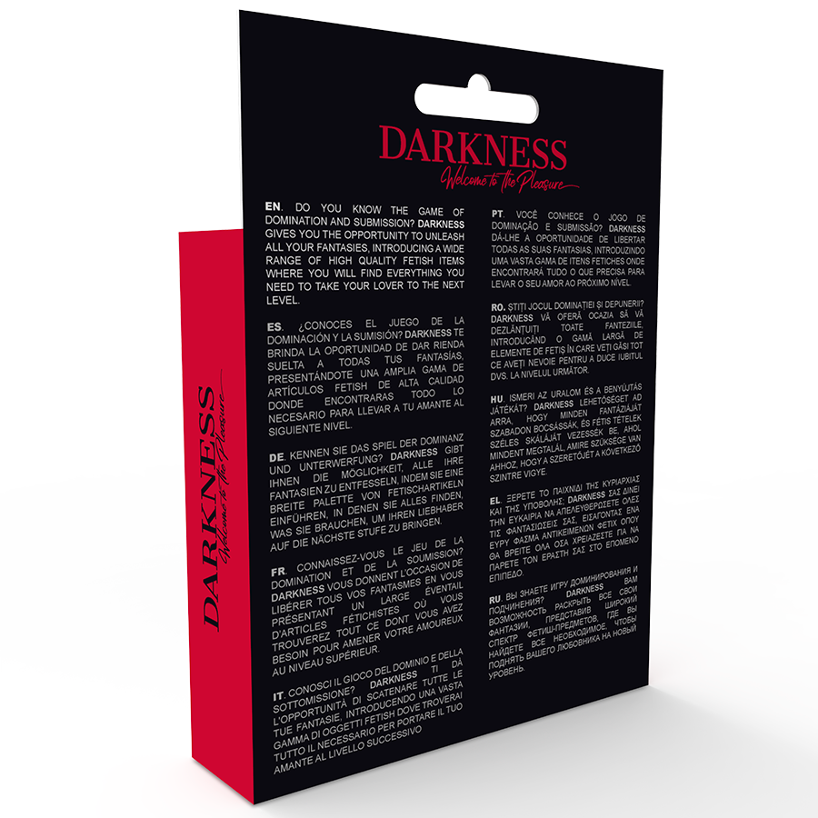 DARKNESS - UNISEX OPENING PANTIES ONE SIZE - NOCTURNA DESIRES