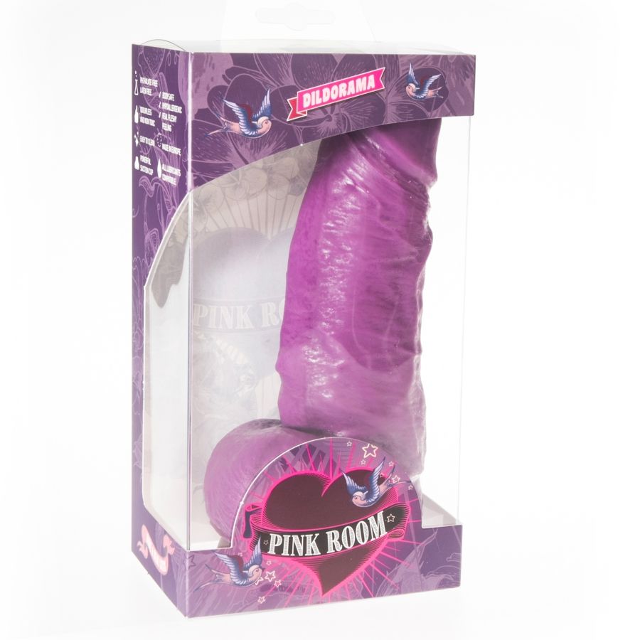 PINK ROOM - DAYAN REALISTIC DILDO PURPLE 17 CM - NOCTURNA DESIRES
