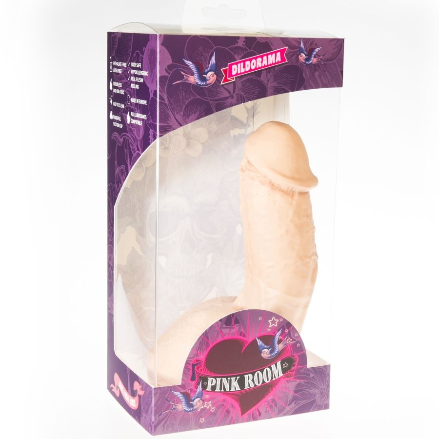 PINK ROOM - ELIAN REALISTIC DILDO FLESH 17.5 CM - NOCTURNA DESIRES