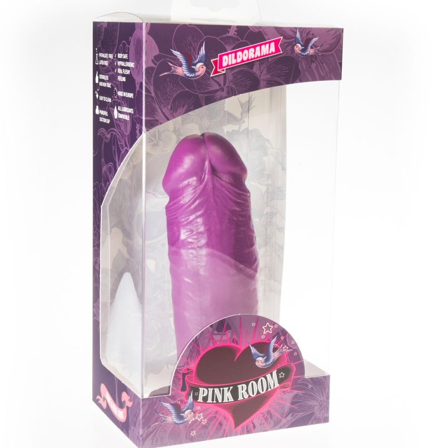 PINK ROOM - DAEL REALISTIC DILDO PURPLE 18.5 CM - NOCTURNA DESIRES
