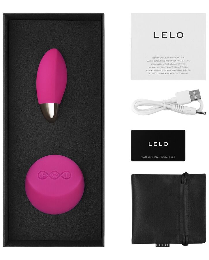 LELO - LYLA 2 INSIGNIA DESIGN EDITION FUCHSIA MASSAGER EGG LELO NOCTURNA DESIRES