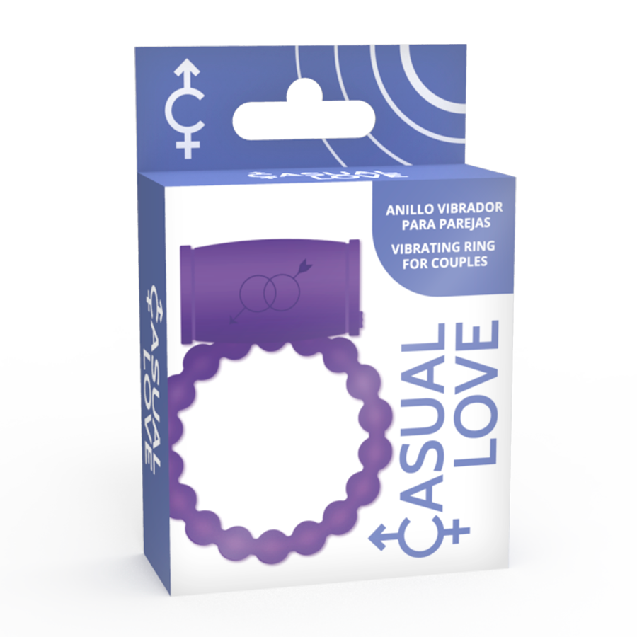 CASUAL LOVE - 25 COUPLE VIBRATOR RING VIOLET CASUAL LOVE NOCTURNA DESIRES