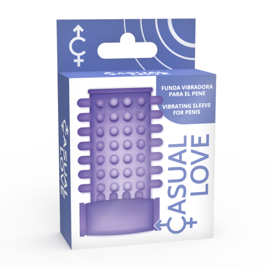 CASUAL LOVE - RING VIBRATING SLEEVE PURPLE CASUAL LOVE NOCTURNA DESIRES