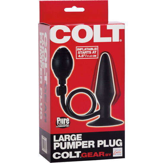 CALEXOTICS - COLT LARGE PUMPER PLUG BLACK - NOCTURNA DESIRES
