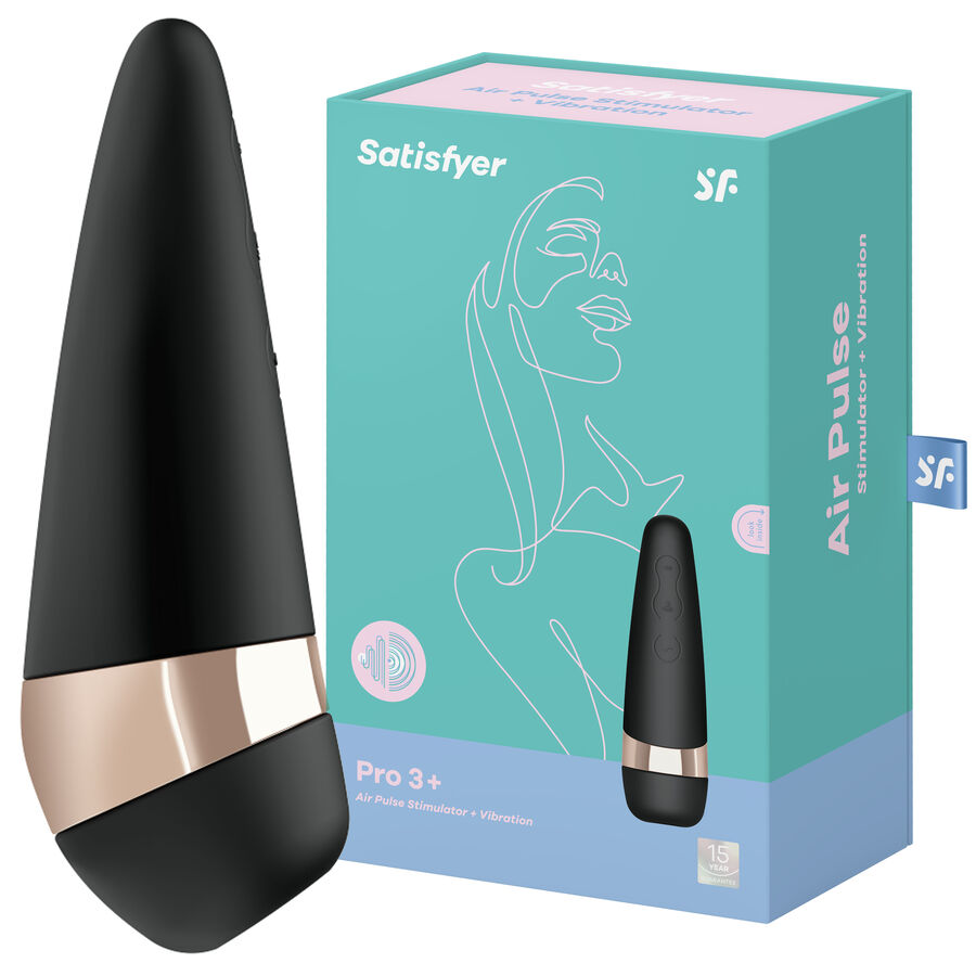 SATISFYER - PRO 3 VIBRATION 2020 EDITION SATISFYER AIR PULSE NOCTURNA DESIRES