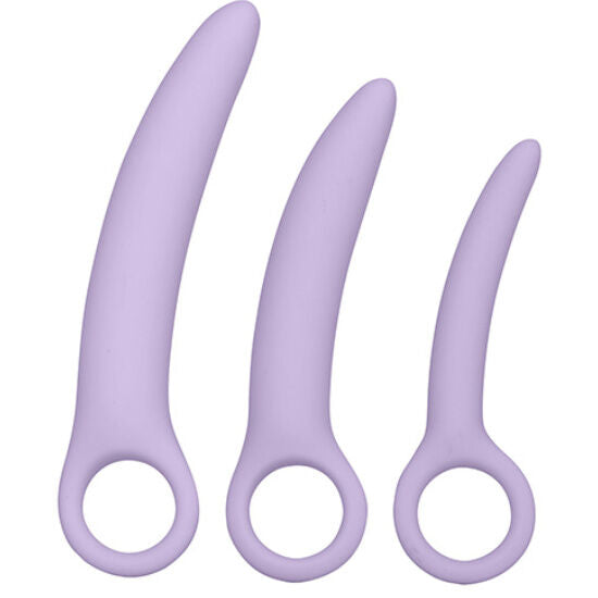 CALEXOTICS - DR LAURA BERMAN ALENA SET OF 3 SILICONE DILATORS - NOCTURNA DESIRES