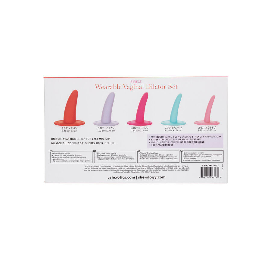 CALEXOTICS - 5PC WEARABLE DILATOR SET - NOCTURNA DESIRES