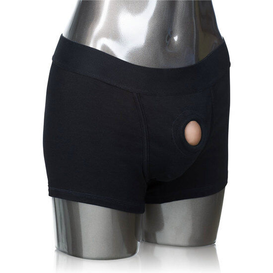 CALEXOTICS - PACKER GEAR BOXER BRIEF HARNESS M/L - NOCTURNA DESIRES