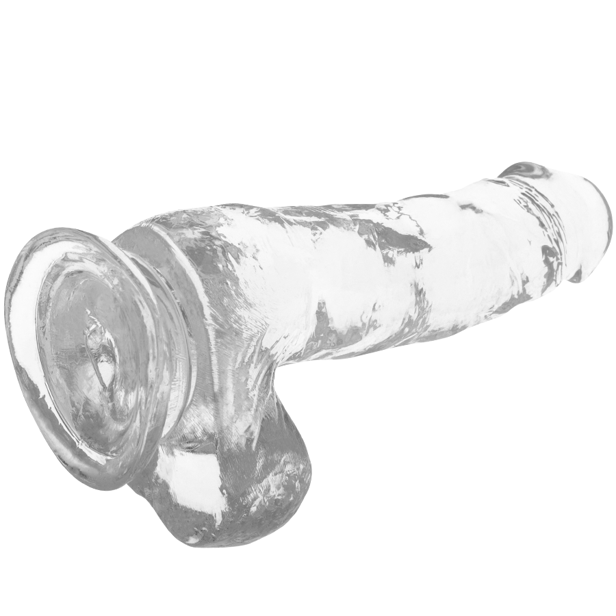 X RAY - CLEAR COCK WITH BALLS 18.5 CM -O- 3.8 CM - NOCTURNA DESIRES