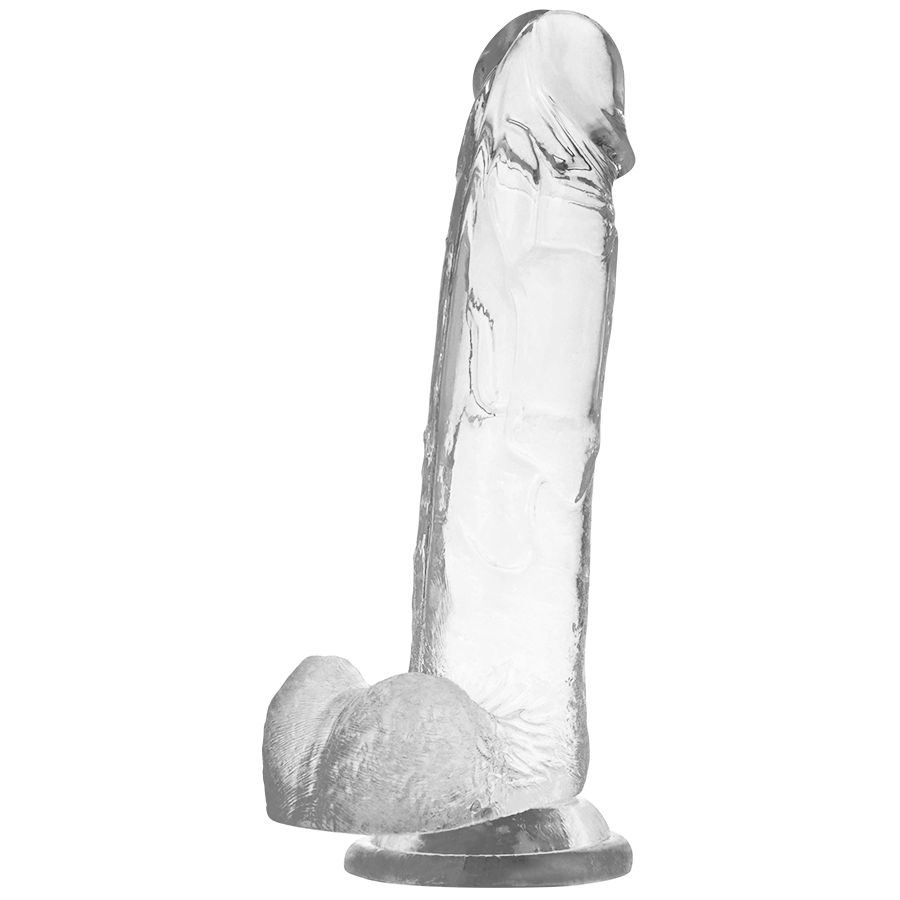 X RAY - CLEAR COCK WITH BALLS 22 CM -O- 4.6 CM - NOCTURNA DESIRES