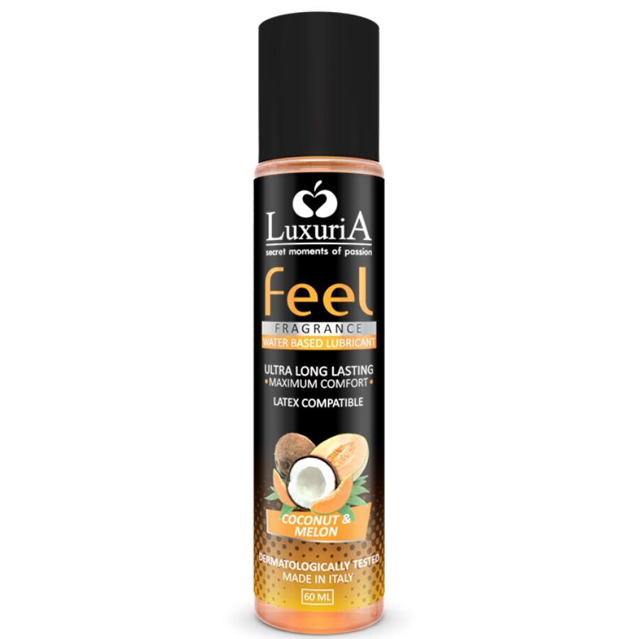 INTIMATELINE - LUXURIA FEEL COCONUT AND MELON WATER BASED LUBRICANT 60 ML - NOCTURNA DESIRES