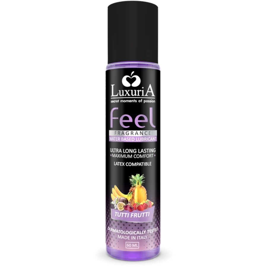 INTIMATELINE - LUXURIA FEEL TUTTI FRUTI WATER BASED LUBRICANT 60 ML - NOCTURNA DESIRES