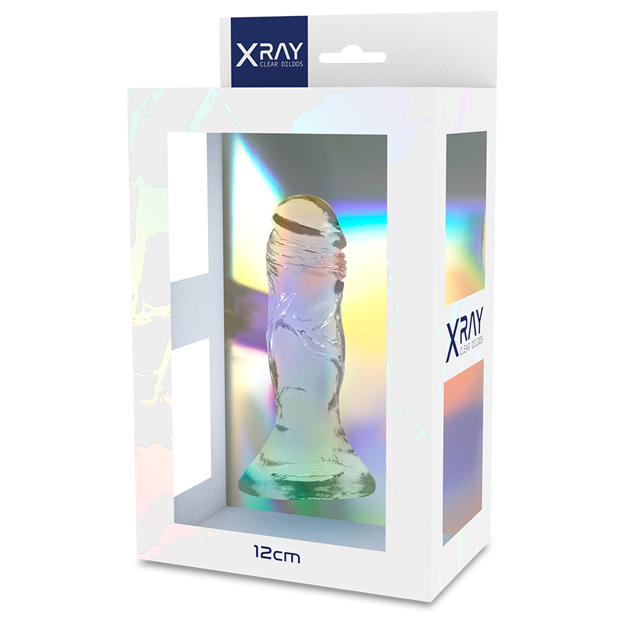 X RAY - CLEAR COCK 12 CM -O- 2.6 CM - NOCTURNA DESIRES