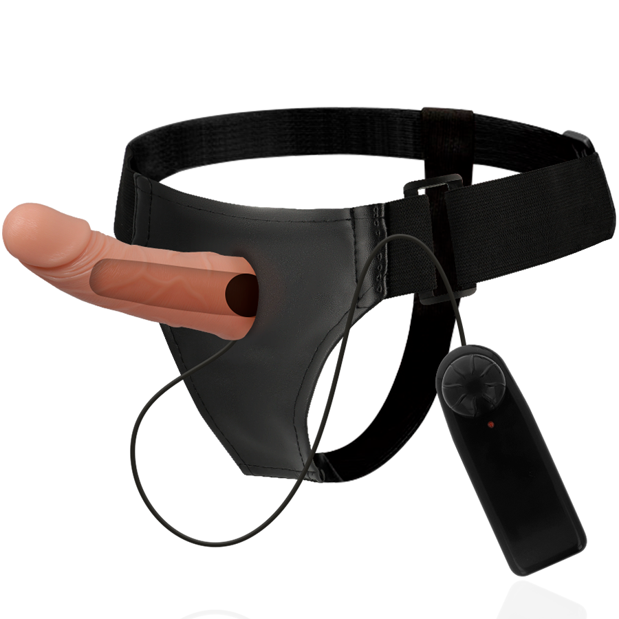 HARNESS ATTRACTION - RNES HOLLOW FRAMES WITH VIBRATOR 15 CM -O- 5 CM - NOCTURNA DESIRES