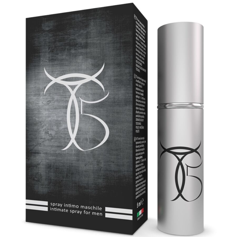 INTIMATELINE - T5 RETARDANT SPRAY FOR MEN 5 ML - NOCTURNA DESIRES