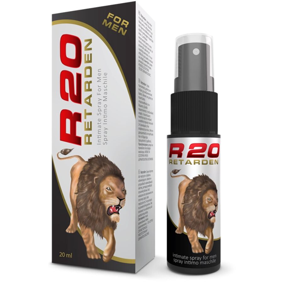 INTIMATELINE - R20 COLD EFFECT RETARDANT SPRAY 20 ML - NOCTURNA DESIRES