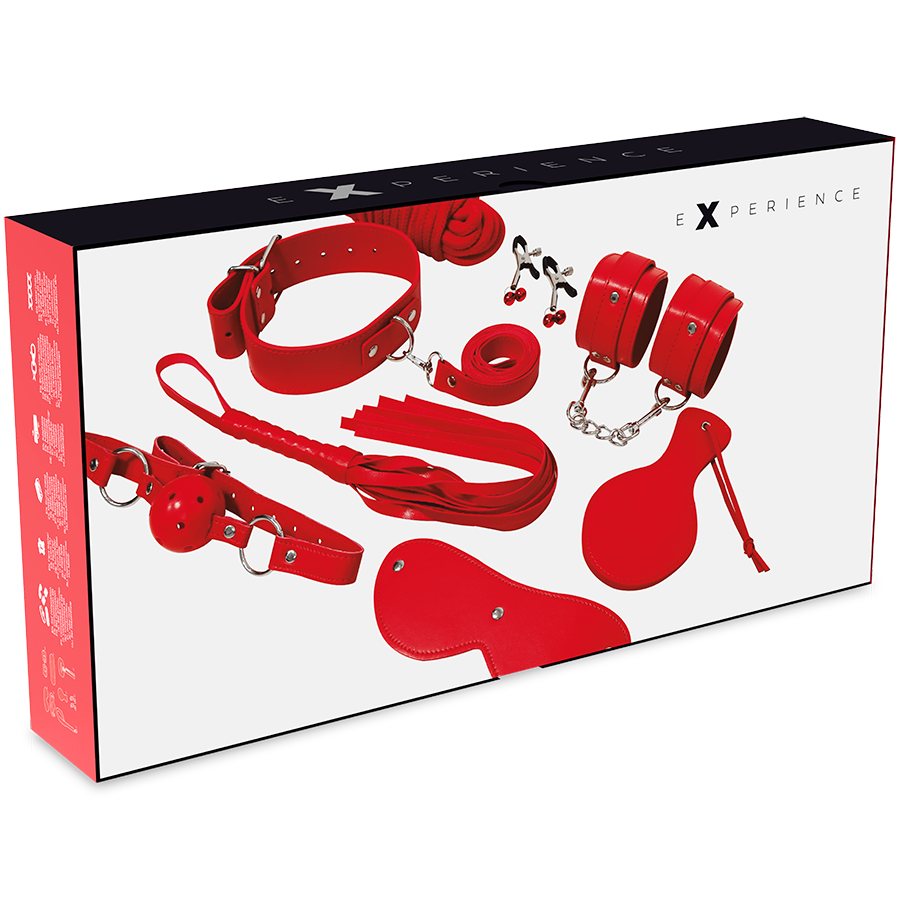 EXPERIENCE - BDSM FETISH KIT RED SERIES - NOCTURNA DESIRES