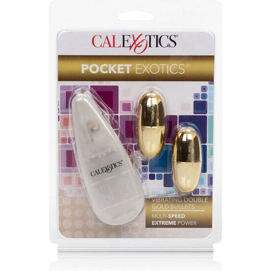 CALEXOTICS - VIBRATING BULLETS GOLD DUO - NOCTURNA DESIRES