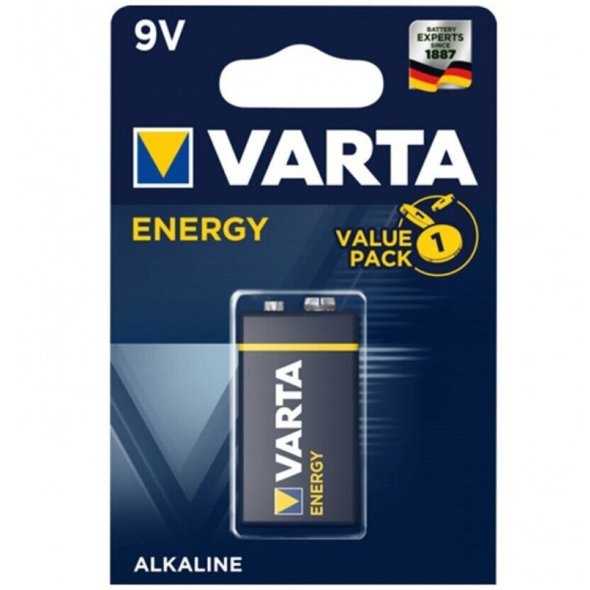 VARTA - ENERGY BATTERY 9V LR61 1 UNIT - NOCTURNA DESIRES