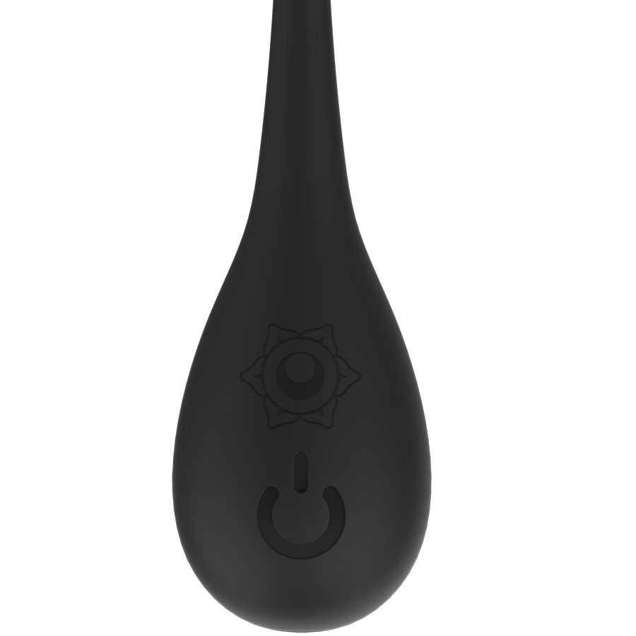 RITHUAL - NISHA RECHARGEABLE VIBRATING KEGEL BALLS BLACK - NOCTURNA DESIRES